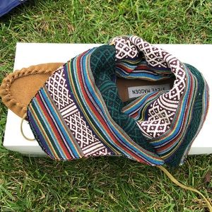 Steven madden lace up boots